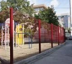 фото Панeль заборная DFence City 2430х2550мм, ø5мм, порошковое покрытие