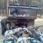 фото Вывоз мусора с садового участка