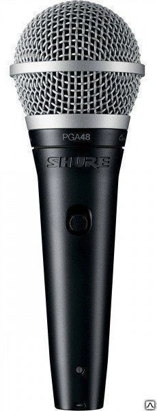 Фото Вокальный кардиоидный динамический микрофон SHURE PGA48 QTR+кабель XLR-Jack