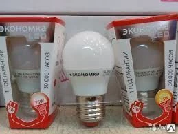 Фото Лампа светодиодная Экономка Космос Eco LED 5 Вт 3000K Е14 (упак. 24 шт.)