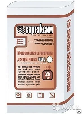 Фото Минеральная штукатурка декоративная МШ-Д (1,5) (25 кг)