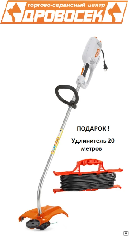 Фото Триммер электрический STIHL FSE 60 (540 Вт) + подарок