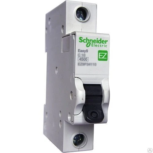 Фото Выключатель автоматический 1п 16А С 4,5кА EASY9 Schneider Electric