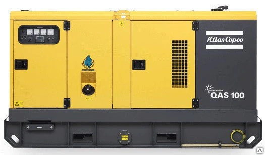 Фото Дизельный генератор Atlas Copco QAS 100, 80 кВт