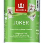 фото Интерьерная матовая краска Joker A TIKKURILA 0,9 л