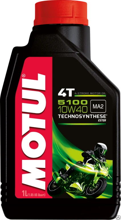 Фото Масло полусинтетическое  MOTUL 5100 4T 10W-40 4L