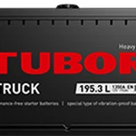 фото Аккумулятор TUBOR TRUCK 6СТ-195.3 L