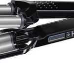 фото Щипцы для завивки волос Babyliss Pro Ionic 3D Waver, титан+турмалин BAB2369