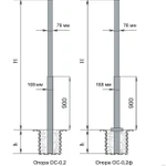 фото Опоры силовые ОС-0,4-9,0(2,0)