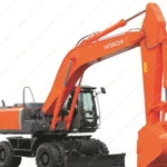 фото Аренда колесного экскаватора Hitachi ZX180W, Нижний Новгород