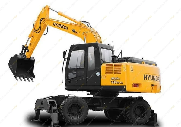 Фото Аренда колесного экскаватора Hyundai R170W-7, Москва