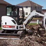 фото Аренда мини-экскаватора Bobcat