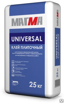 Фото Клей плиточный МАГМА «UNIVERSAL» (25 кг)