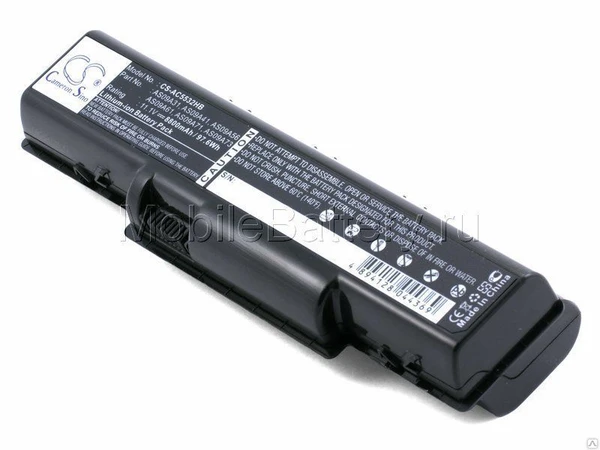 Фото Усиленный аккумулятор для Acer AS09A41, AS09A51, AS09A61