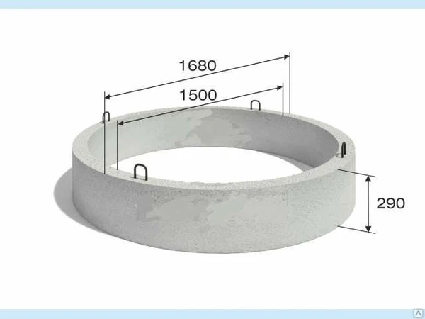 Фото Колодезное кольцо КС 15.3