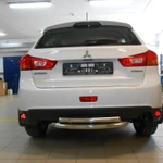 фото Тюнинг авто. Защита заднего бампера на Mitsubishi ASX