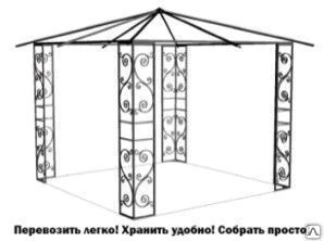 Фото Беседка «Шатер», (без тента)