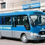 фото Аренда автобуса Hyundai County (21+6 мест) по городу в выходные