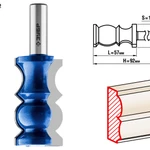фото Фреза кромочная фигурная 32x57 мм по дереву №8 Зубр 28719-32