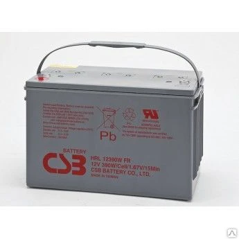 Фото Аккумуляторная батарея CSB HRL12390W (12В 98Ач)