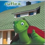 фото Мягкая черепица Ruflex Rocky Балтика