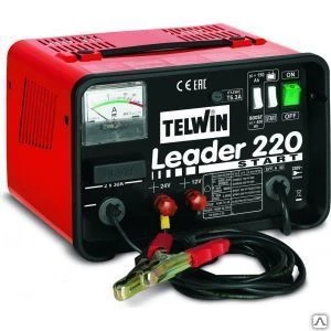 Фото Пуско-зарядное устройство 230v 12-24v telwin leader 220 start 807539