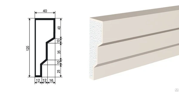 Фото Молдинг М-015
