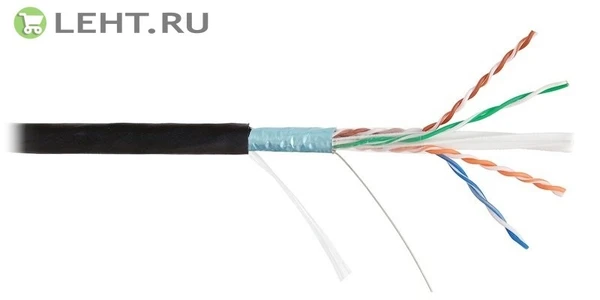 Фото F/UTP 4pair, Cat6, Solid, Out, PE (4740B-BK), кабель «витая пара» (LAN) для структурированных систем связи: Кабель «витая пара» (LAN) для структурированных систем связи