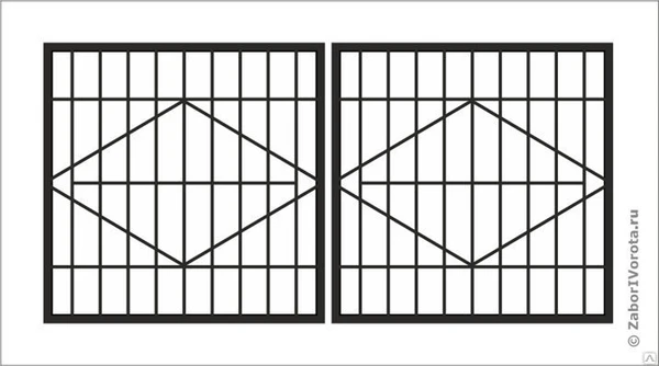 Фото Сварные металлические решетки на окна