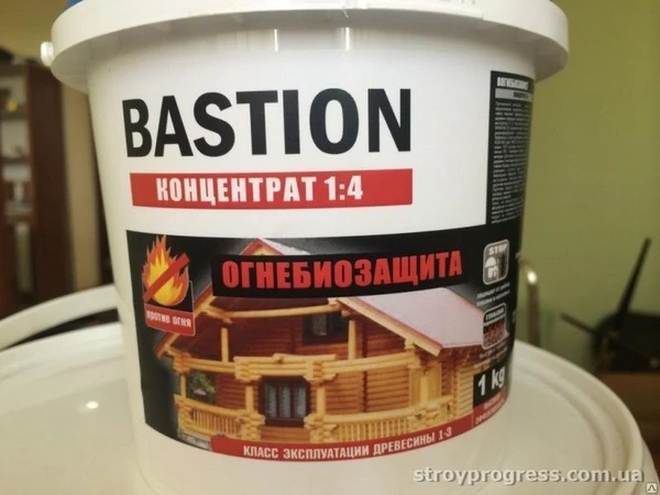 Фото Огнебиозащита Bastion 2F 1:4