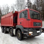 фото САМОСВАЛ MAN TGA 41.480 8х4 BB-WW с кузовом «Бецема» (БЦМ-59, 20 м3)