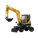 фото Экскаватор колесный HYUNDAI R60W-9S (ковш 0,18 куб.м.)