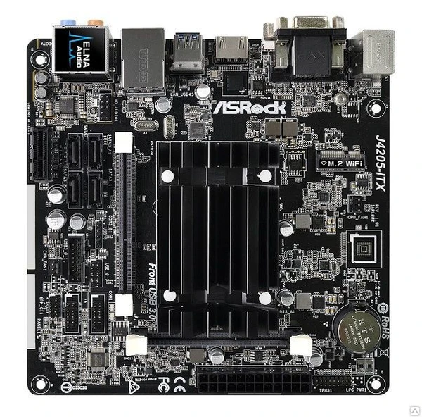 Фото Материнская плата c процессором ASRock J4205-ITX 
(Pentium J4205, 2xSO-DDR3