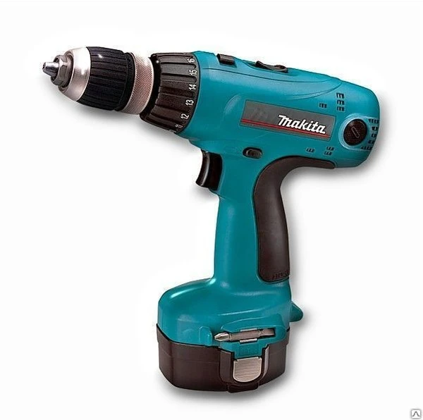 Фото Аккум.дрель MAKITA 6317DWAE 12.0В 2x2.0Ач NiMH 13мм 0-400/0-1300об/мин