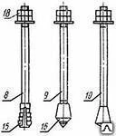 фото Болт фундаментный(анкерный) 6.1М16*320 ст.3-35 Гост 24379.1-80
