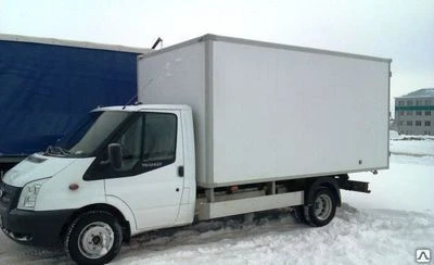 Фото Бортовой грузовик Ford Transit 350MWB промтоварный