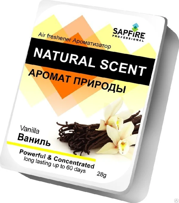 Фото Ароматизатор NATURAL SCENT, Sapfire Ваниль