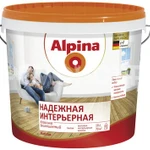 фото Краска вд интер  5л практичная  бел мат Alpina (1/68) П