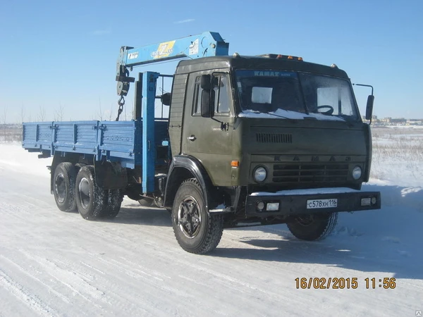 Фото УСЛУГИ АРЕНДА КАМАЗ - МАНИПУЛЯТОРА