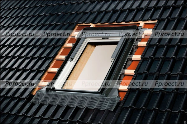 Фото Velux EDW 0000 M08 (78*140) Оклад для профилированных кровельных материалов