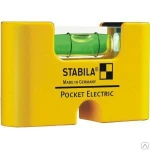 фото Уровень stabila тип pocket electric 17775