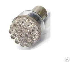 Фото Светодиодная лампа P21W 18 led