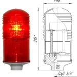 фото Заградительный огонь низкой интенсивности ЗОМ-48LED&gt;32cd, тип Б