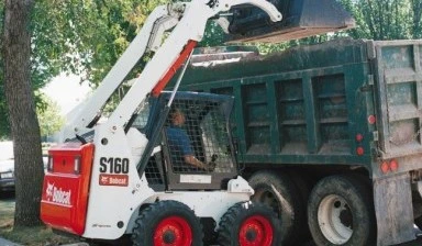 Фото Услуга мини-погрузчик колесный Bobcat S160