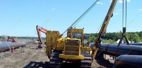 Фото Аренда трубоукладчика Komatsu D355C-3, Краснодар