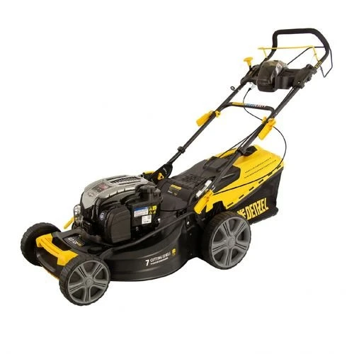 Фото Бензиновая газонокосилка GLD-520SP-BS, 163 см3, Briggs Stratton, ширина 52 см, привод, 60 л Denzel