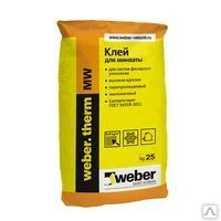 Фото Клей weber.therm MW для утеплителя 25кг Weber-Vetonit