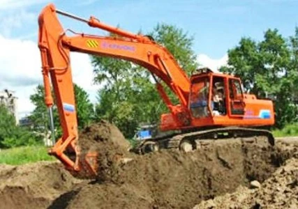 Фото Услуги по аренде экскаватора KOBELCO SK 100W