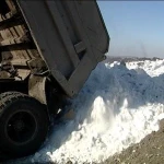 фото Уборка снега с вывозом