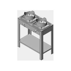 Фото Плита газовая WOK Вулкан-Heidebrenner KSB02 (магистральный газ)